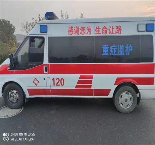 莒县救护车出租服务案例3